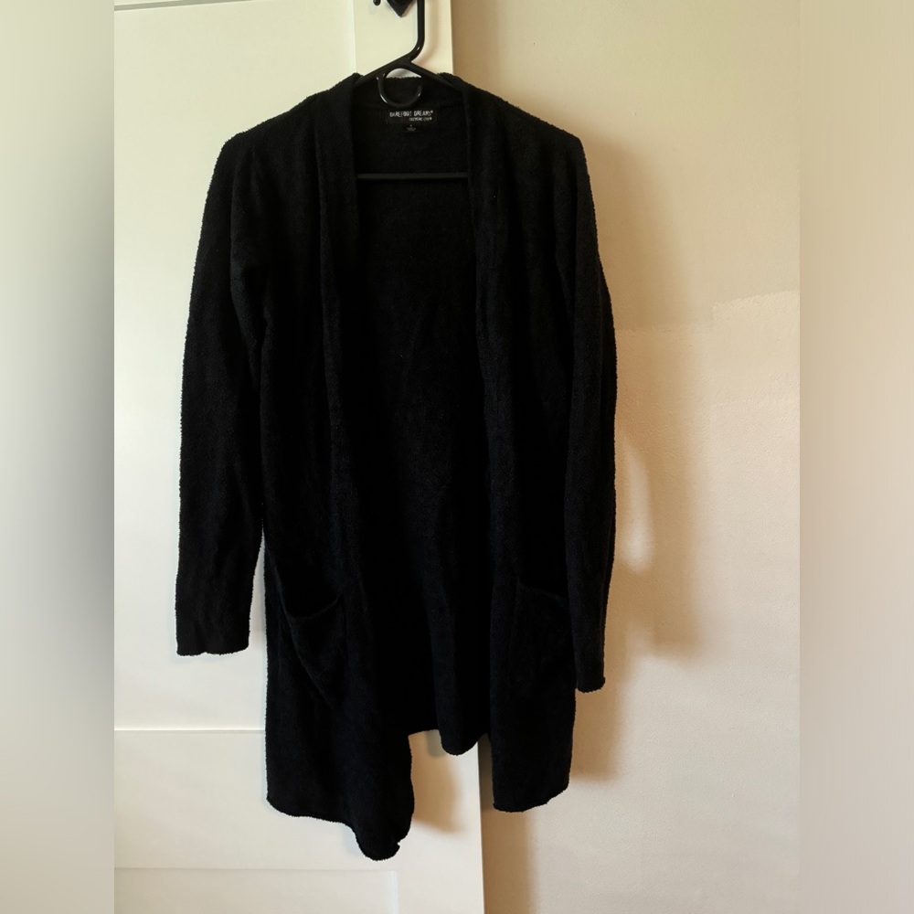 Barefoot Dreams Cardigan / Black / size smalll